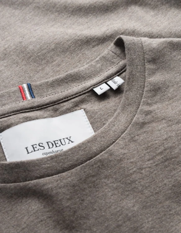 LDM101008 - Nørregaard T-Shirt - 855730-Walnut Mélange-Orange - Extra 1.jpg