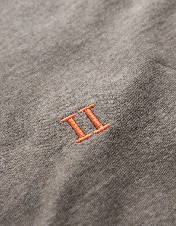 LDM101008 - Nørregaard T-Shirt - 855730-Walnut Mélange-Orange - Extra 2.jpg