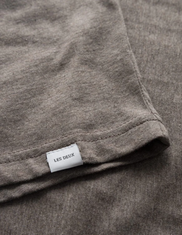 LDM101008 - Nørregaard T-Shirt - 855730-Walnut Mélange-Orange - Extra 3.jpg
