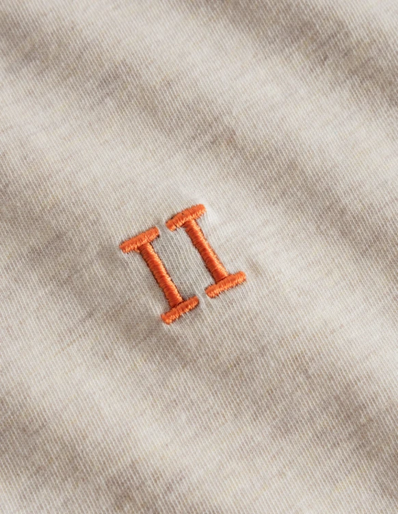 LDM101008 - Nørregaard T-Shirt - 216730-Ivory Mélange-Orange - Extra 2.jpg